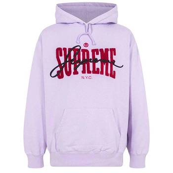 Sudadera Con Capucha Supreme Chenille Blancas | Supreme 105GL